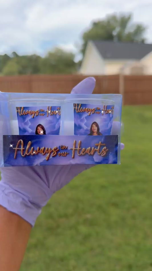Personalized Candle Set